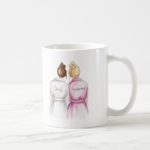 Bridesmaid? Auburn Bun Bride Bl Bun Maid Coffee Mug