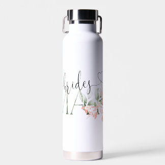 Bridesmaid Bottle Floral Wedding Party Gifts  