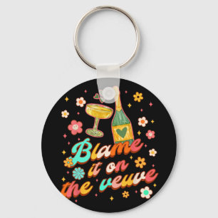 Bridesmaid Bride Babe Bachelorette Blame It On The Key Ring