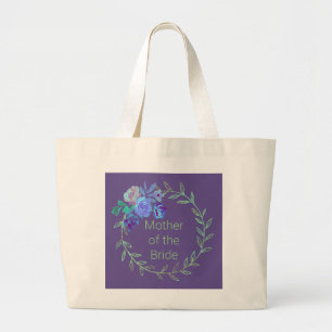 Bridesmaid Bride Mother Groom Flower Girl Large Tote Bag