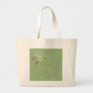 Bridesmaid Bride Mother of the Bride Groom Large Tote Bag
