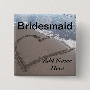 Bridesmaid Button
