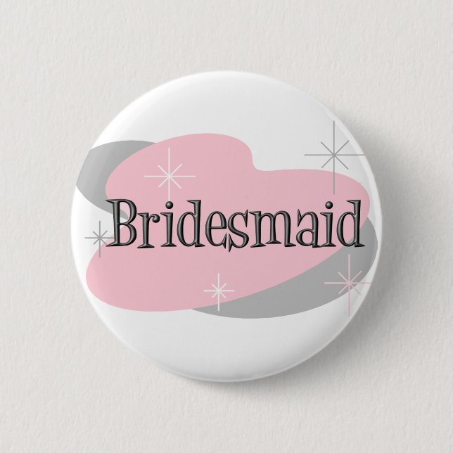Bridesmaid button (Front)