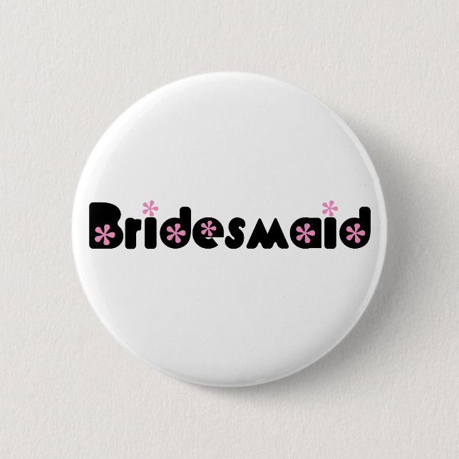 Bridesmaid button (Front)