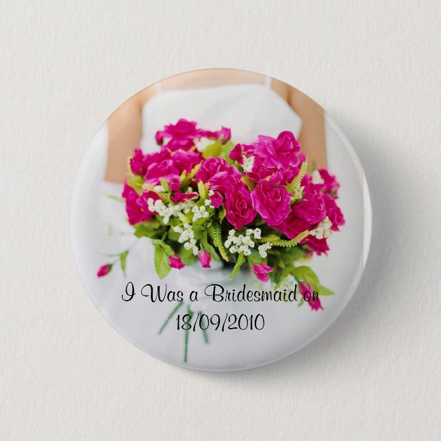 Bridesmaid button (Front)