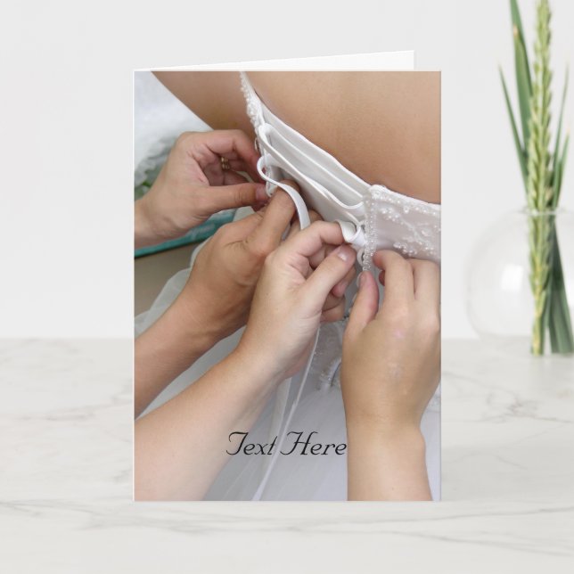 Bridesmaid Card (Front)