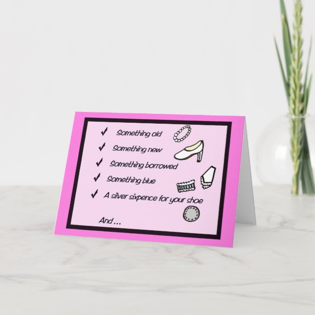 Bridesmaid Card (Front)