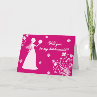Bridesmaid Card