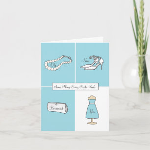 Bridesmaid Card Will You Be My Cards- Blue
