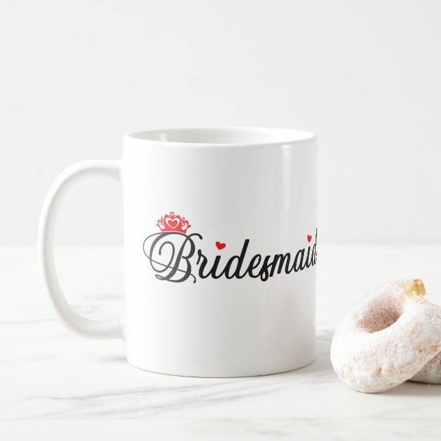 Bridesmaid Coffee Mug (With Donut)