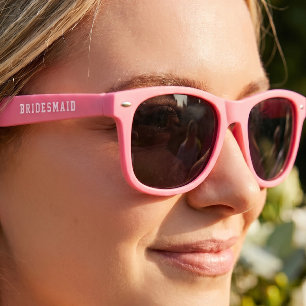 Bridesmaid Custom Name Wedding Party Sunglasses