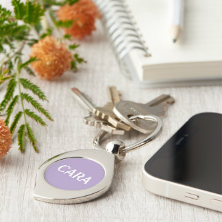 BRIDESMAID CUSTOMIZED NAME & TEXT SIMPLE STYLISH KEY RING