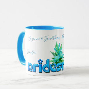 Bridesmaid Cute Personalized Wedding  Mug