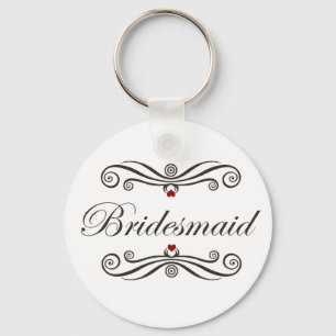 Bridesmaid Favours Key Ring