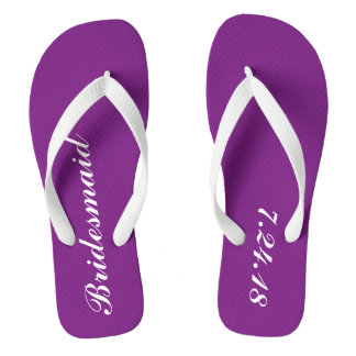 Bridesmaid Flip Flops