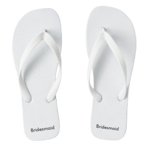 Bridesmaid flipflops