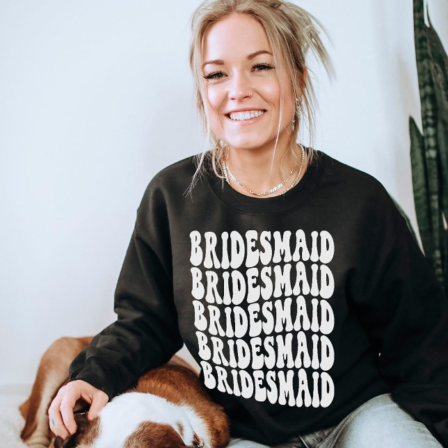 Bridesmaid Gift Bachelorette Matching Crewneck Sweatshirt (Creator Uploaded)