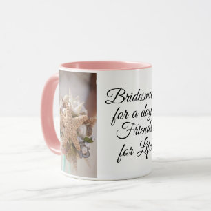 Bridesmaid gift coffee cup
