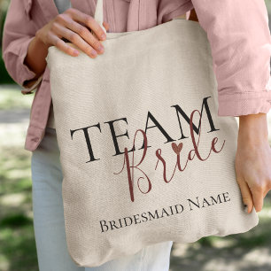 Bridesmaid Gift for Wedding & Bachelorette Party Tote Bag