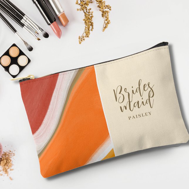 Bridesmaid Gifts Makeup Bag - Sunset Inspired (Creator Uploaded)