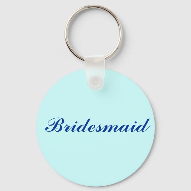 Bridesmaid Key Ring (Front)