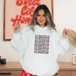 Bridesmaid Lavender Custom Matching Bridal Party Hoodie<br><div class="desc">Do you need a unique and special gift for your bachelorette party? Look no further than our bridesmaid lavender custom matching bridal party hoodie sweatshirt! This stylish hoodie is perfect for any girl celebrating her big day. Not only does it make a great gift, but it's also comfortable and versatile...</div>