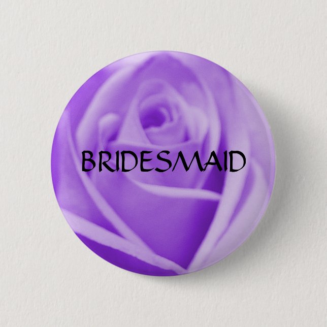 BRIDESMAID- lavender rose button (Front)