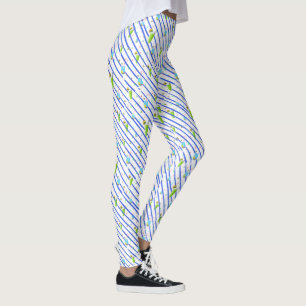 Bridesmaid Margarita Lime Fiesta Party Leggings