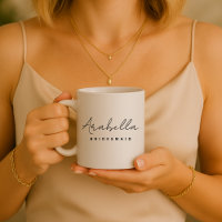 Bridesmaid | Modern Minimalist Script Bachelorette