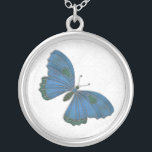 Bridesmaid Necklace Butterfly Brocade blue<br><div class="desc">Butterfly Brocade Bridesmaid Necklace in peacock teal blue is a great gift for your attendants especially if you have used this theme for the wedding. This is part of the Butterfly Brocade Collection for Weddings. There will be four other jewel-tone colorways available, peacock, purple, red and a lovely fern green....</div>