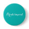 Bridesmaid Pin Blue Theme