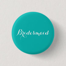 Bridesmaid Pin Blue Theme