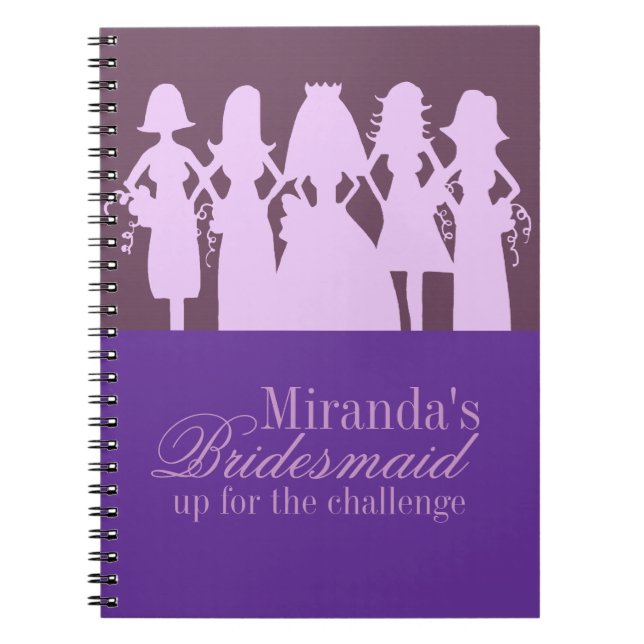 Bridesmaid Planner Notebook (Front)