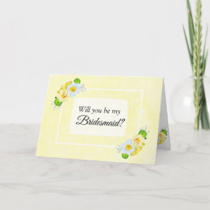 Bridesmaid  Proposal Card