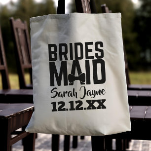 Bridesmaid Proposal Gift Wedding Tote Bag