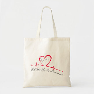 Bridesmaid Proposal Lifeline Wedding Budget Tote