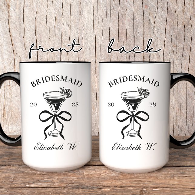 Bridesmaid Proposal Mug | Custom Bridal Party Gift (custom bridesmaid mug, bachelorette party mug, bridesmaid coffee mug, bridesmaid proposal gift,)