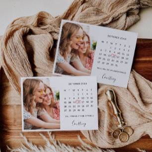 Bridesmaid Proposal Photo Calendar Template