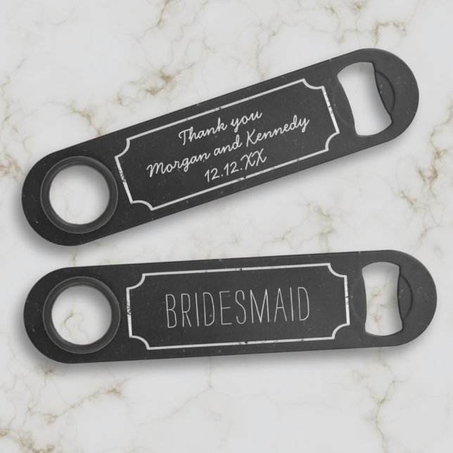 Bridesmaid Wedding Favour Bar Key (Creator Uploaded)