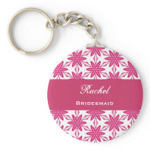 Bridesmaid Wedding Favour Pink Star Flowers V023