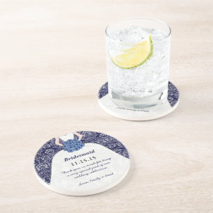 Bridesmaid Wedding Gown Coasters