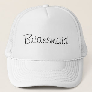 Bridesmaid White Wedding Hat