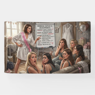 Bridezilla Plans a Wedding Banner
