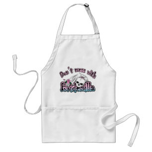 Bridezilla Skull Standard Apron