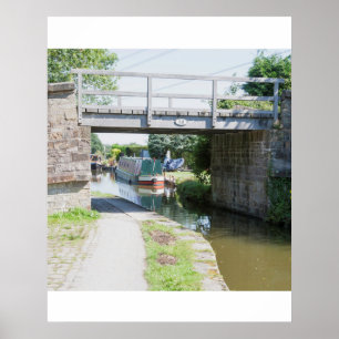 Bridge 14 on the Macclesfield Canal Postcard Poster