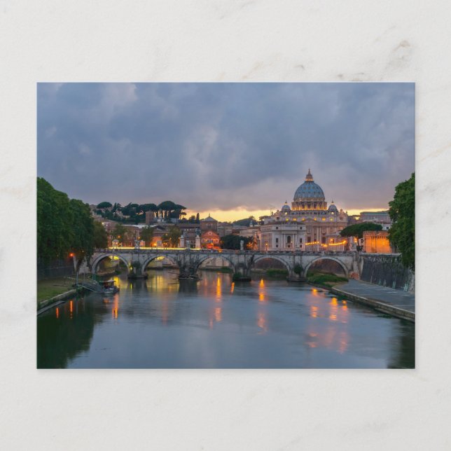 bridge-534334Saint Peter's Basilica Vatican Postcard (Front)