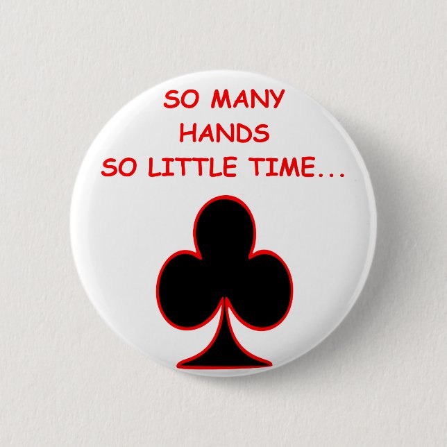 bridge 6 cm round badge (Front)