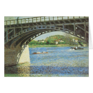 Bridge at Argenteuil by Gustave Caillebotte