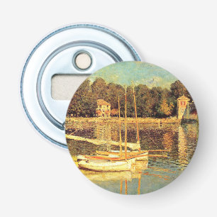 Bridge at Argenteuil Claude Monet Bottle Opener