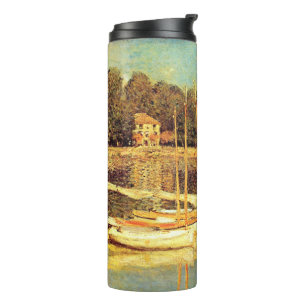 Bridge at Argenteuil Claude Monet Thermal Tumbler